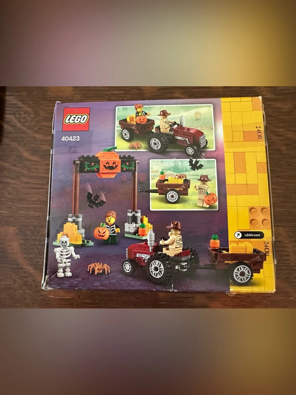 SEALED BOX! LEGO (40423) Halloween Hayride RETIRED SET  148 Pieces